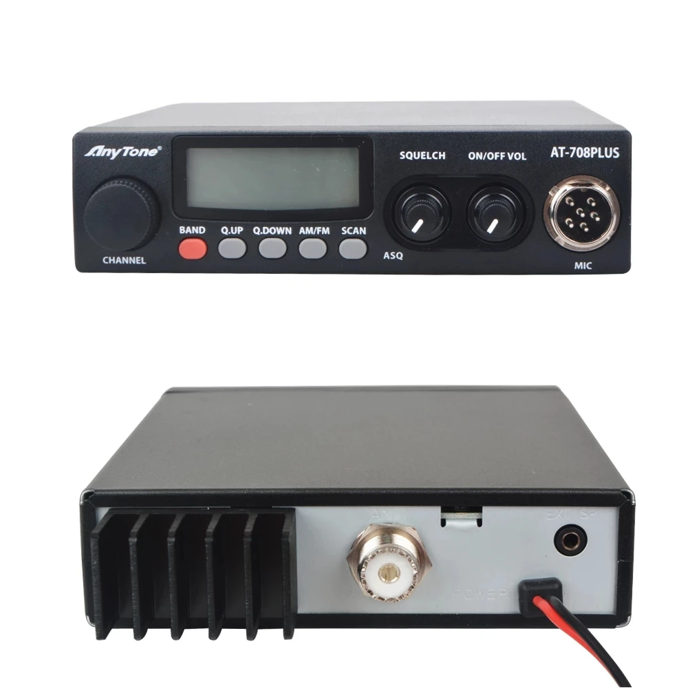 AnyTone-カーモバイルラジオ、トラックモービルラジオ、at-708