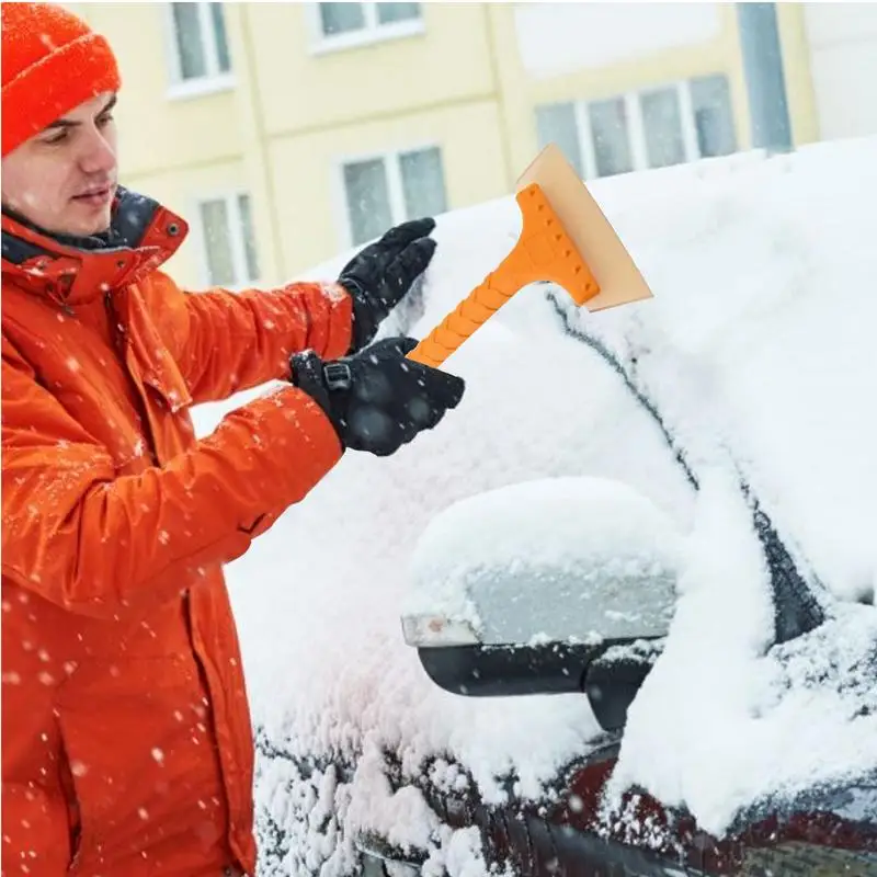 Car Ice Scrapers Winter Windshield Ice Tool Shovel Frost Cleaning for Winter Window for Cars Trucks Suvs