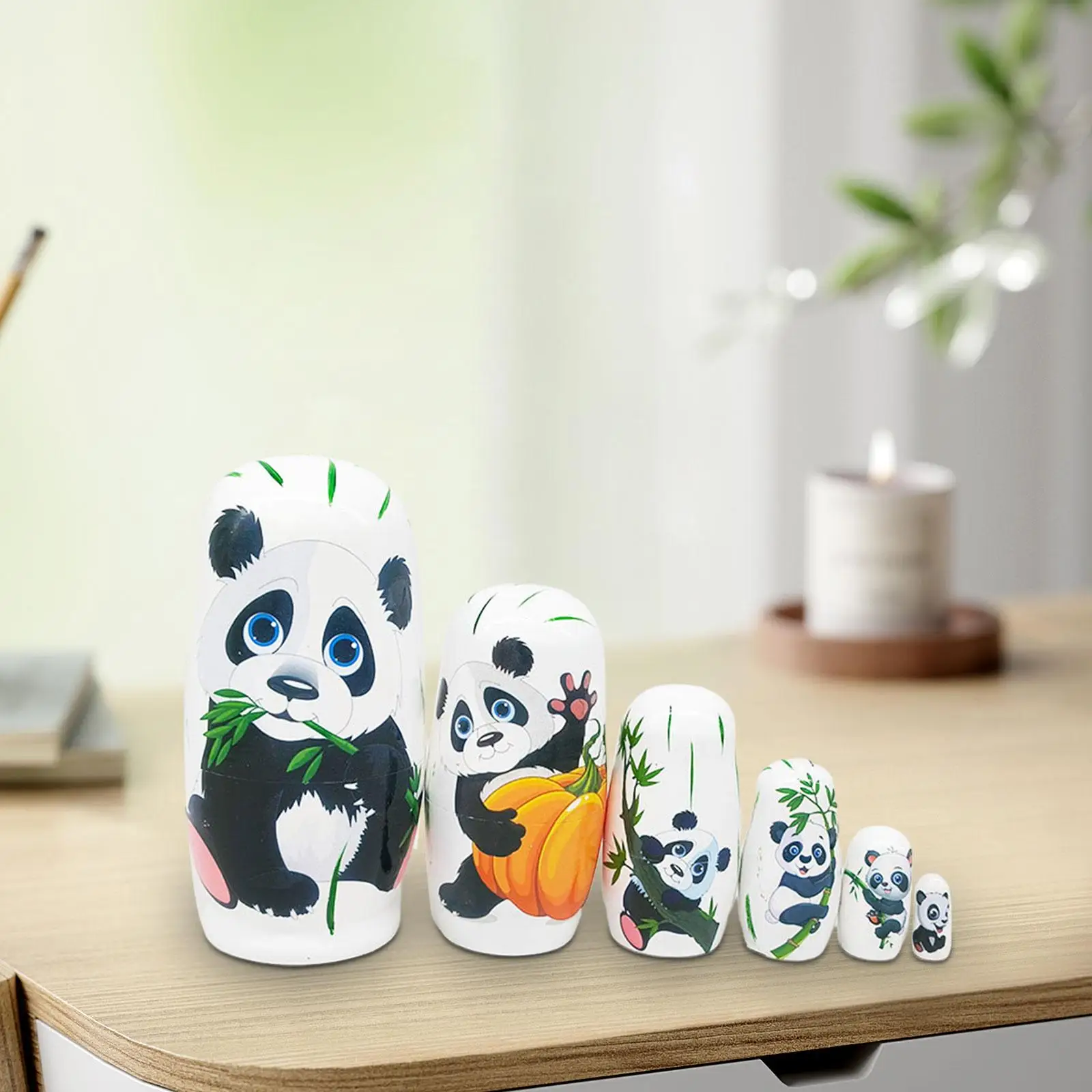 

Русские куклы-матрешки, милые игрушки для укладки в спальню, книжная полка на Рождество