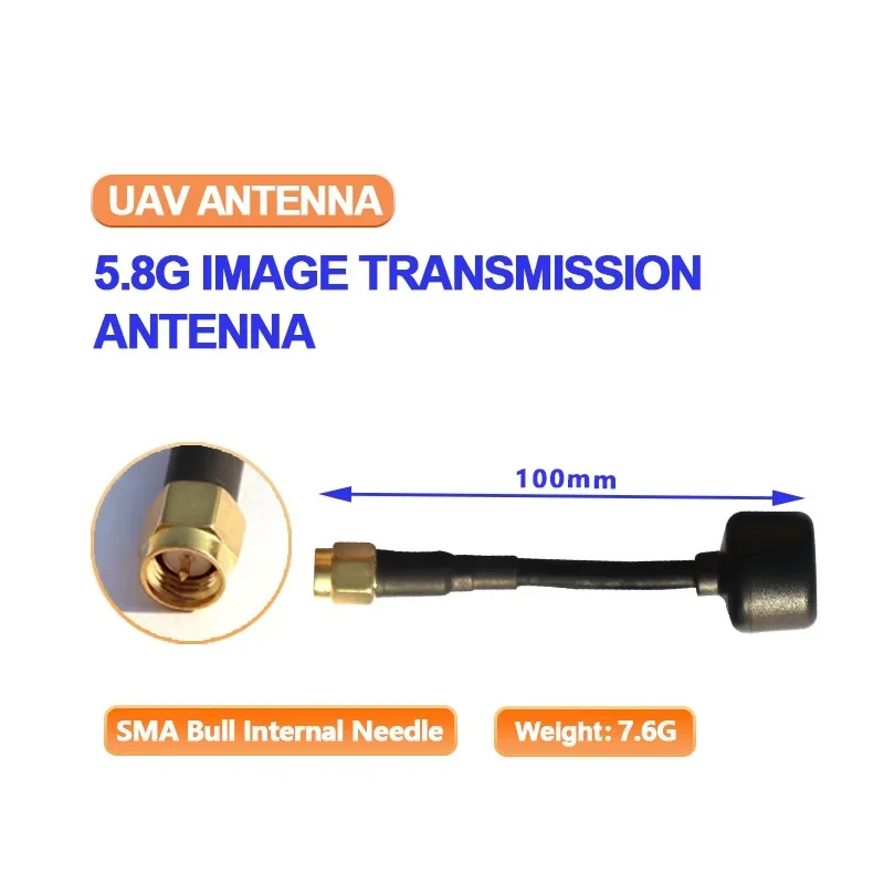 Antenne 5.8G FPV LHCP SMA 180mm pour Drone - Haute Performance