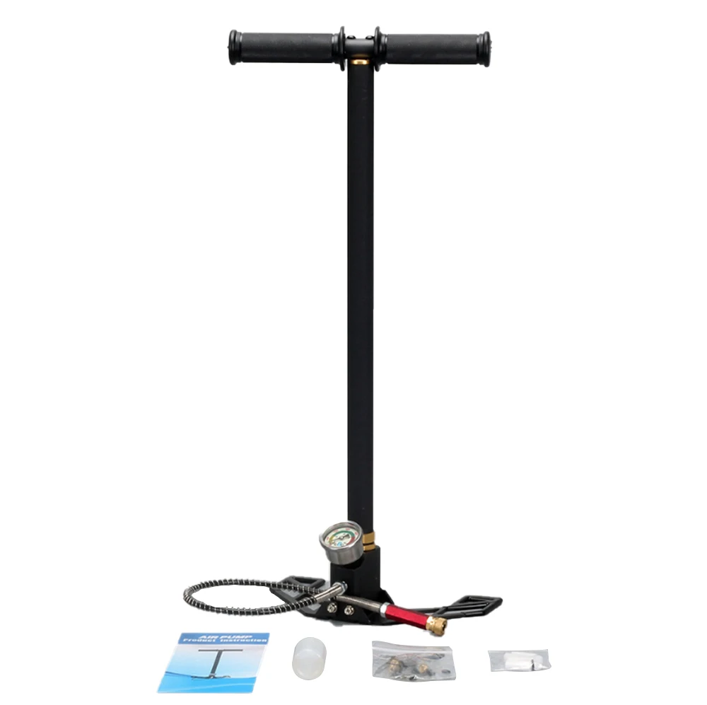 цена Acecare Air Hand Pump Three Stage 4500Psi 300Bar High Pressure