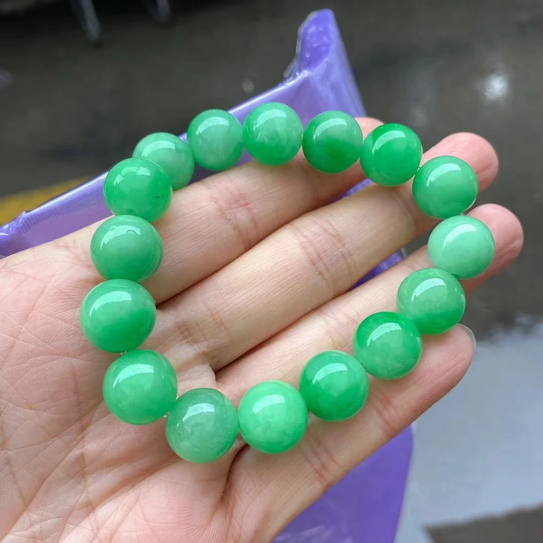 

Grade A Green Jades Bracelet Men Women Healing Gemstone Fine Jewelry Genuine Myanmar Jadeite With Certificate Burma Jade Bangles