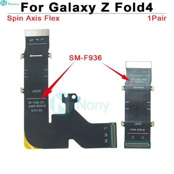 1 paio di cavi flessibili per asse di rotazione per Samsung Galaxy Z Fold4 SM-F936B, cavo flessibile per riparazione e sostituzione del telefono
