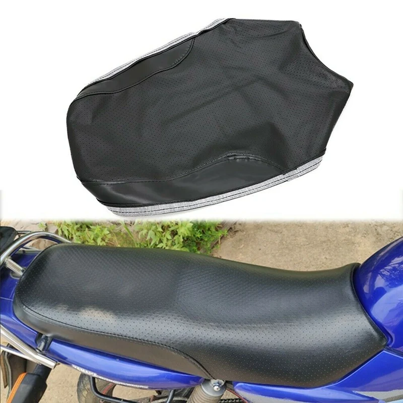 Motorcycle Seat Cover Artificial Pu Leather Soft Protection For Yamaha