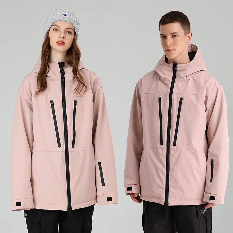 Men's And Women's Ski Jackets And Daily Winter Warm Windproof Waterproof Outdoor Sports Snowboard Jacket