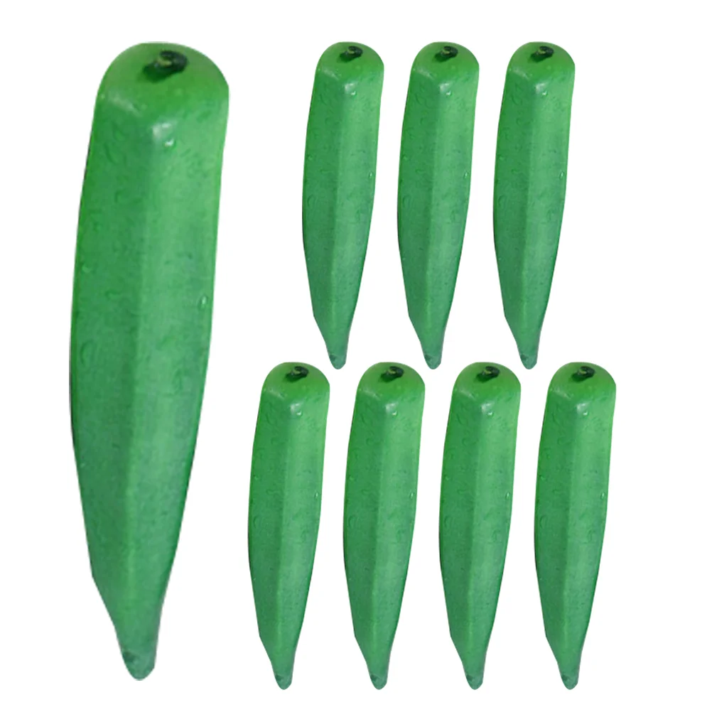 

10 Pcs Simulated Artificial Vegetable Decorations Props Fake Creative Foam Foams Models