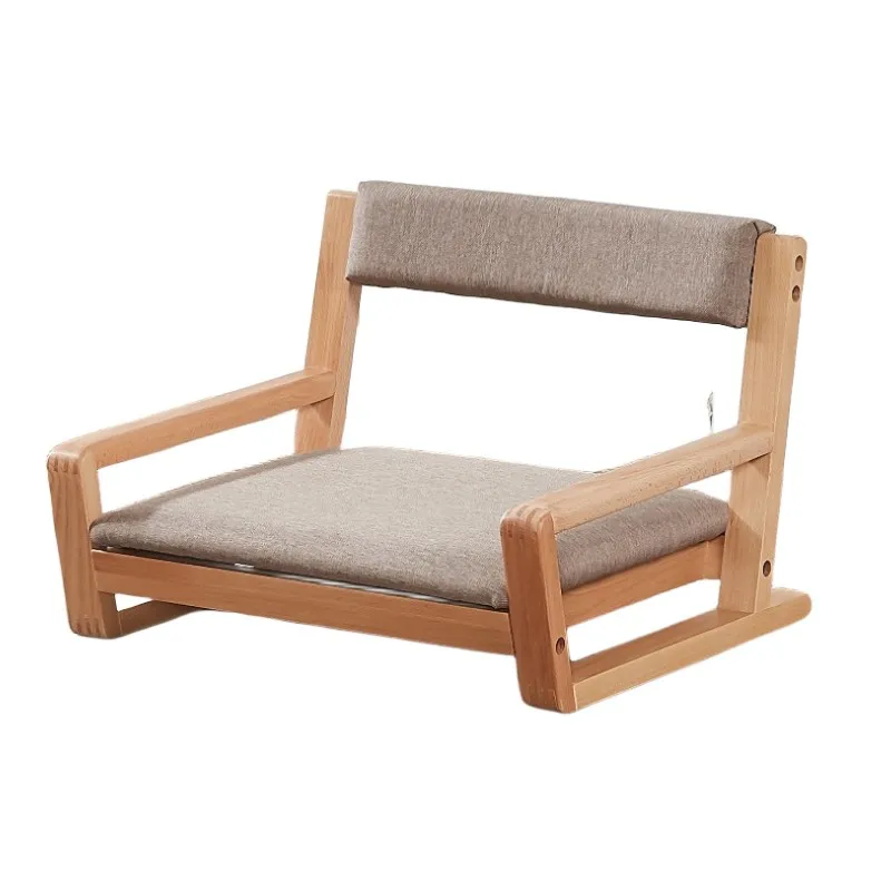 Chaise de sol en frêne Zaizu Muji