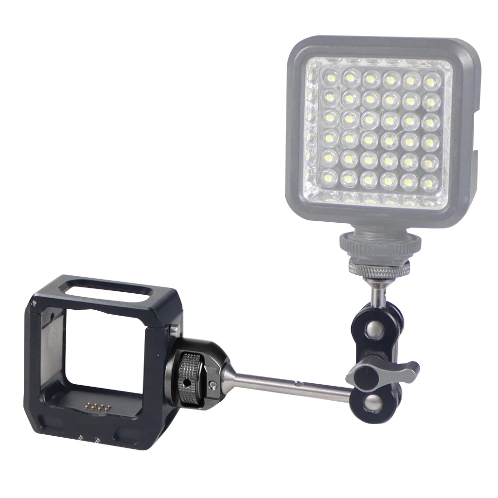 Magnetic Action Camera Cage For Action 2 Dual-screen Full Cage w/ Cold Shoe Mou