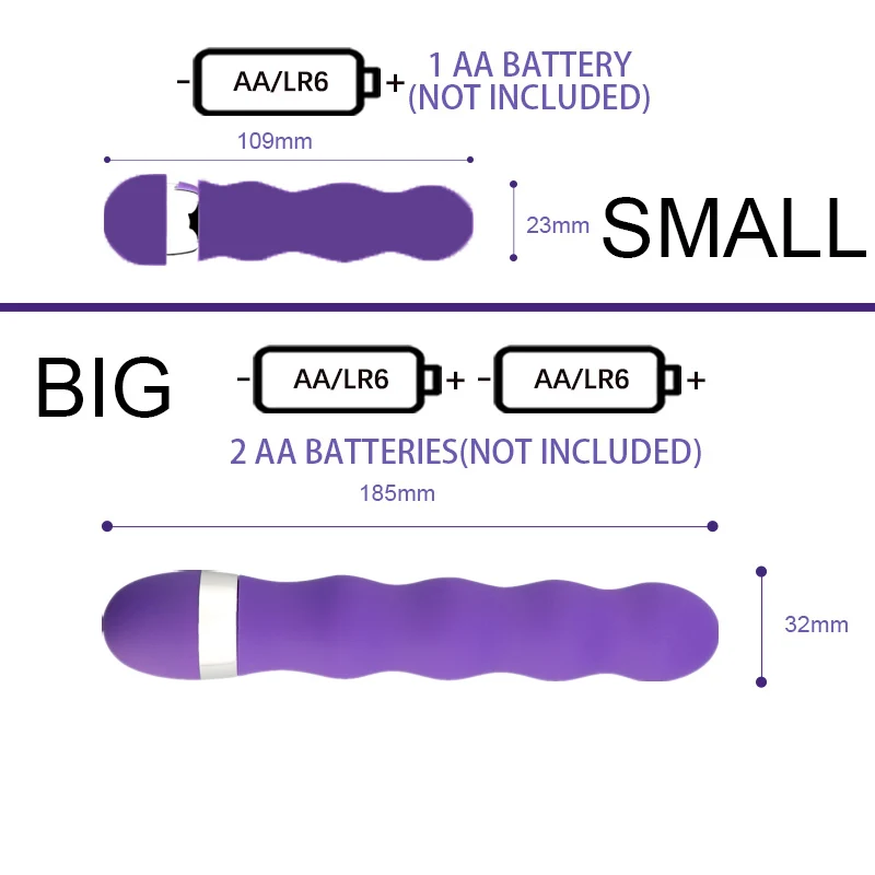 Mini Threaded G-Spot Dildo Vibrator - Image 4