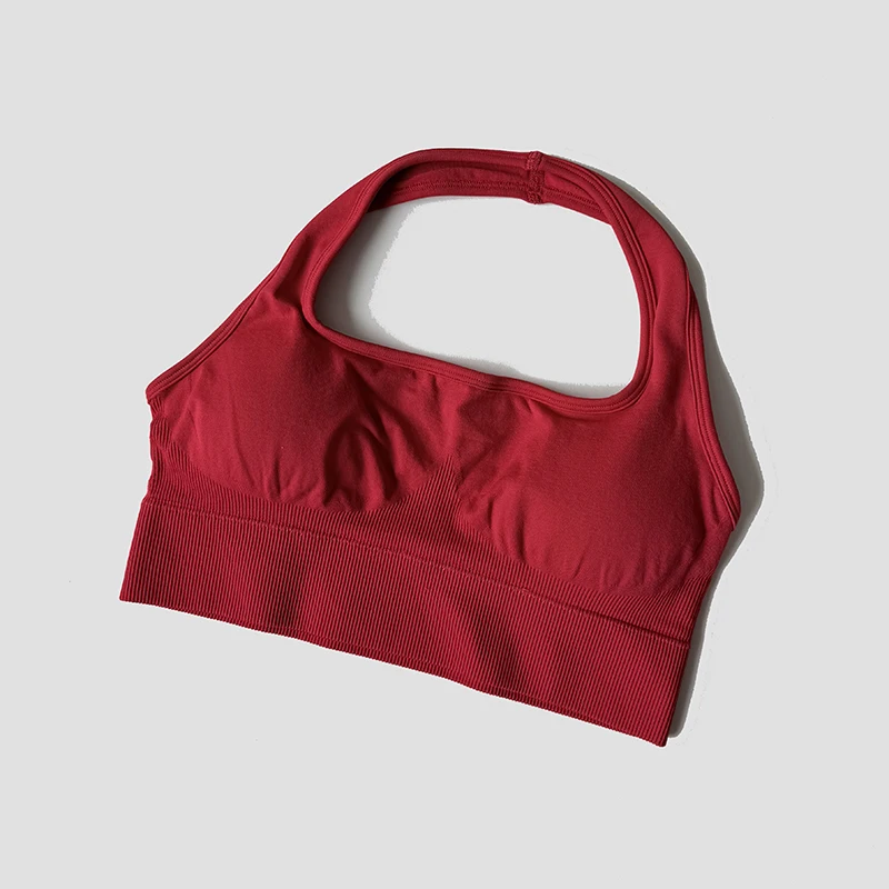 حمالة صدر رياضية بدون خياطة برقبة رسن من WAREBALL...