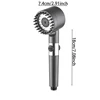 New 3 Modes Shower Head High Pressure Showerhead Portable Filter Rainfall Faucet Tap Bathroom Bath Home Innovative Accessories 6