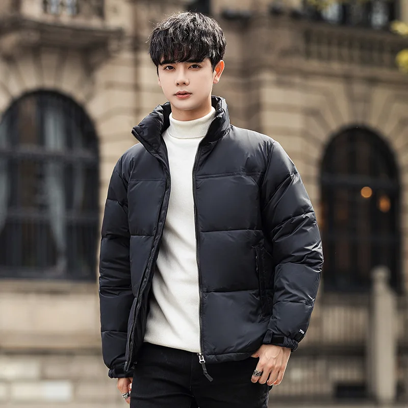 2022 Couple's Down Jacket Coats for Men Winter White Duck Down Men's Cold Jacket Thin Men Parka Short Winter Parkas for Men