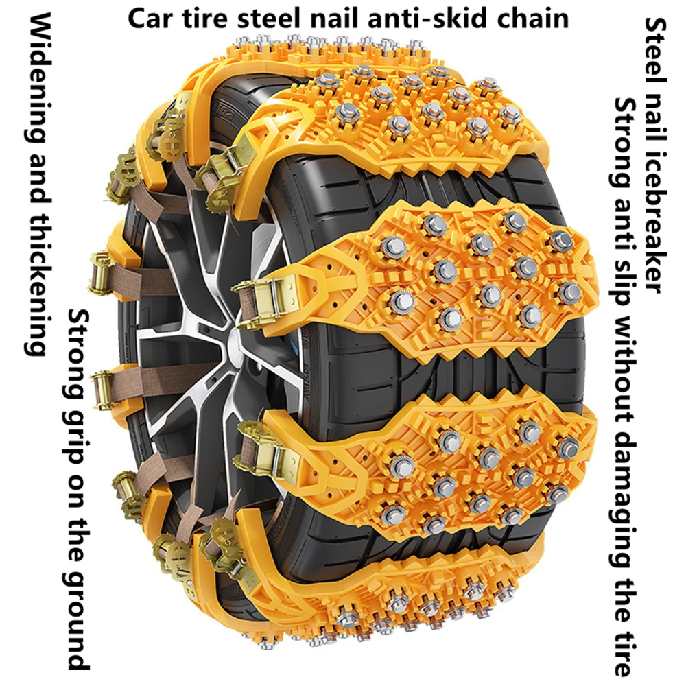 NIUDIWEI Snow chain car snow chains off road wheel for cars Urethane wheels Car anti-skid