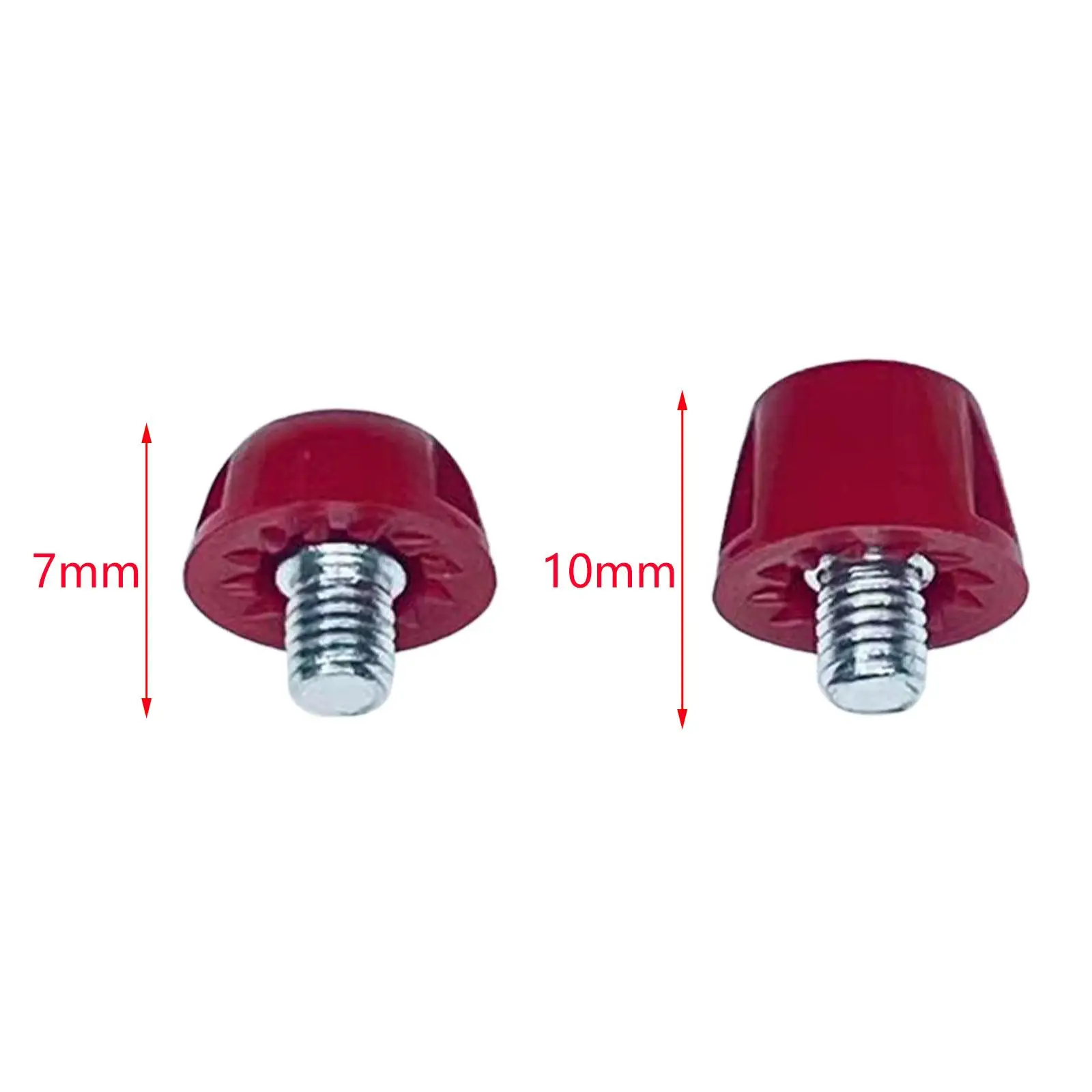 12x Football Boot Studs Portable M5 7mm 10mm Track Shoes Spikes for Competition Training Athletic Sneakers Indoor Outdoor Sports track shoe spikes