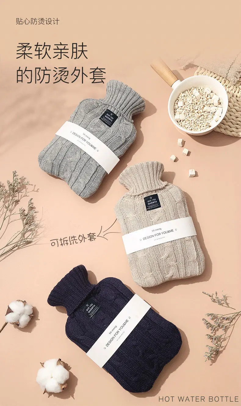 Sac D'eau Chaude électrique En Polyester - Bouillotte Thermique Courbature Et Mal De Dos - Santé - Mieux Vivre