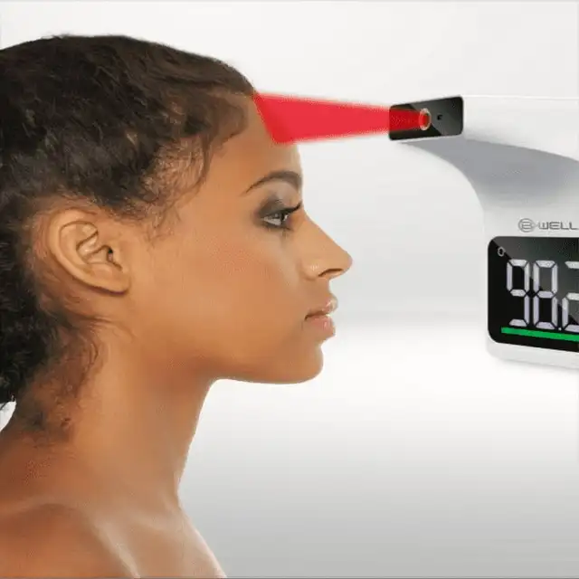 Contactless Infrared Forehead Thermometer with Large LED Display