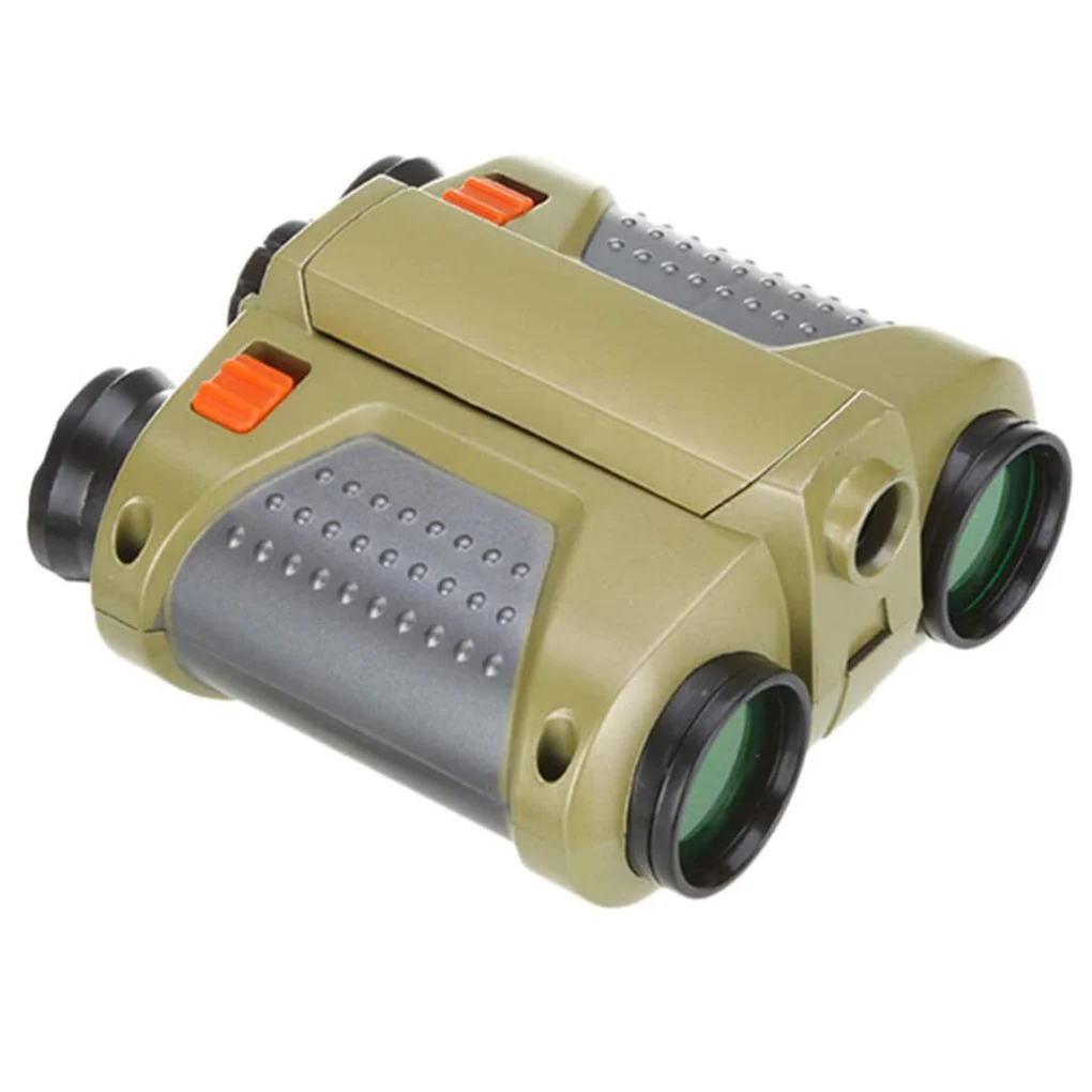 4 X30 Telescopio Night View Pop-Up Light Scope Binocolo Per Bambini Attrezzatura Da Campeggio All'Aperto Pellicola Verde