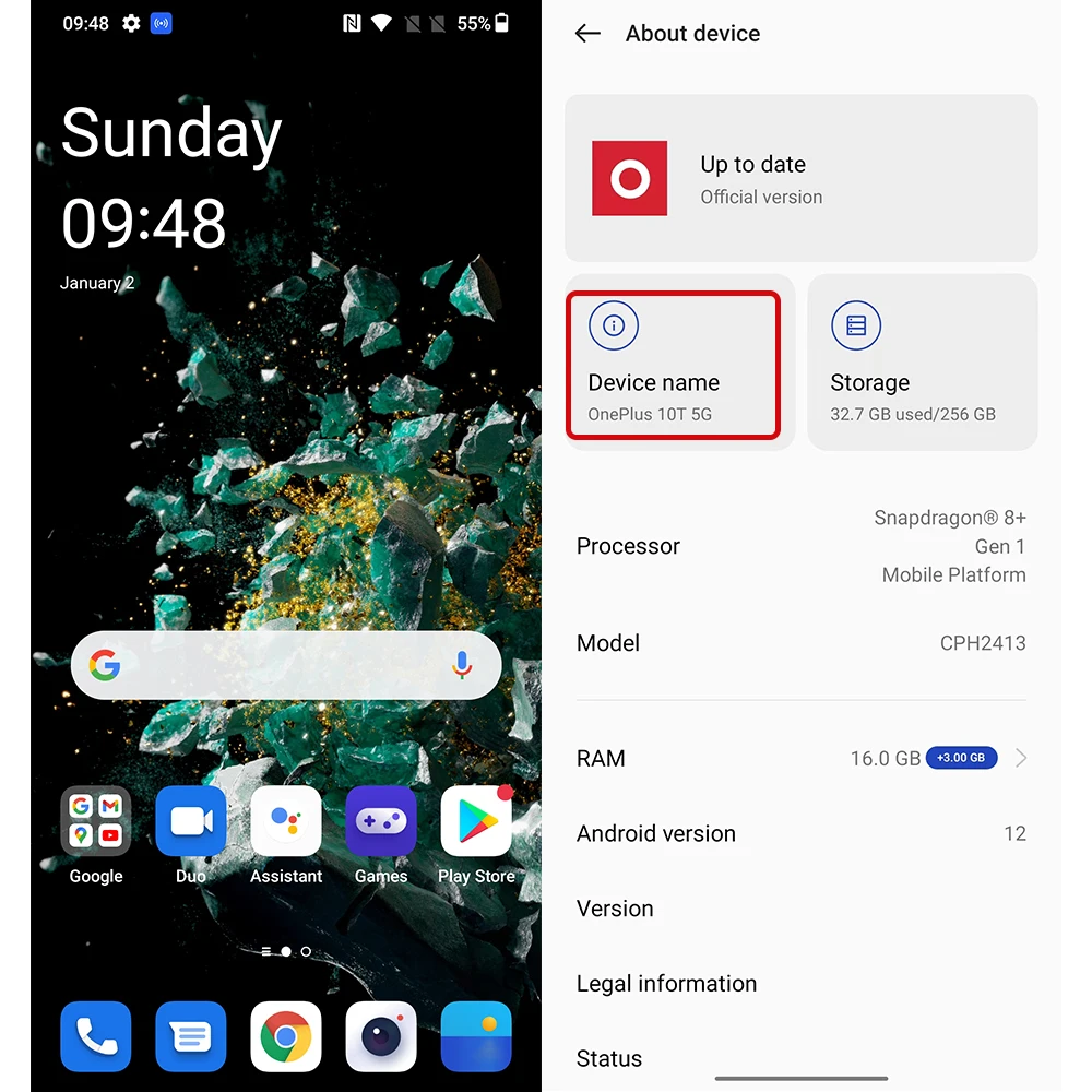 OnePlus Ace Pro 5G 10T 10 T Global Rom 150W SUPERVOOC Charge