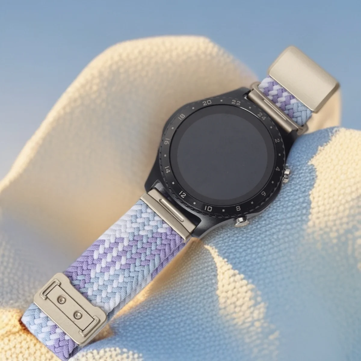 Braided Magnetic Strap - Sport Elastic Bracelet (18/20/22mm)