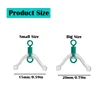 30pcs Fishing PVC Anti-Tangle 8-Shaped Swivel Connectors, Fishing Line Splitter for Secure Rigging 2