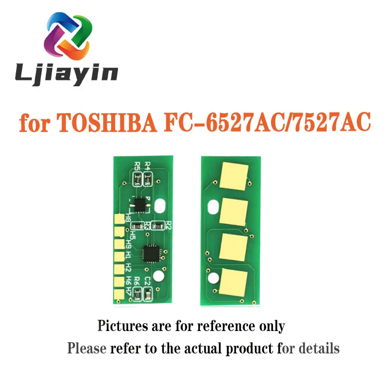

Версия WW T-FC727K/T-FC727C/T-FC727M/T-FC727Y тонер-чип для TOSHIBA e-STUDIO FC-6527AC/7527AC