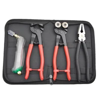 Glass Cutter Tools Kit Glass Break tweezers 8 inch Mosaic Pliers And Tile Nipper DIY Hand Tools End Cutting Plier 1