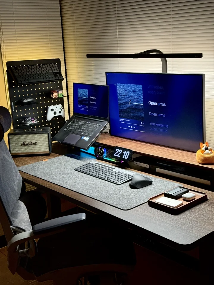Z3 Modular Monitor Stand Premium Computer Riser for Ergonomic Workspace Modern Desk Organizer for Office Walnut/Black/White