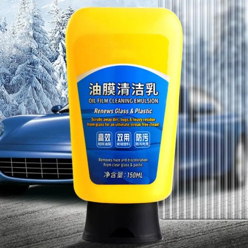 P82B Oil Film Cleaning Emulsion Oil Film Remover Vehicle Cleaner for Car window & Interiors Maintains Clean & New Appearance