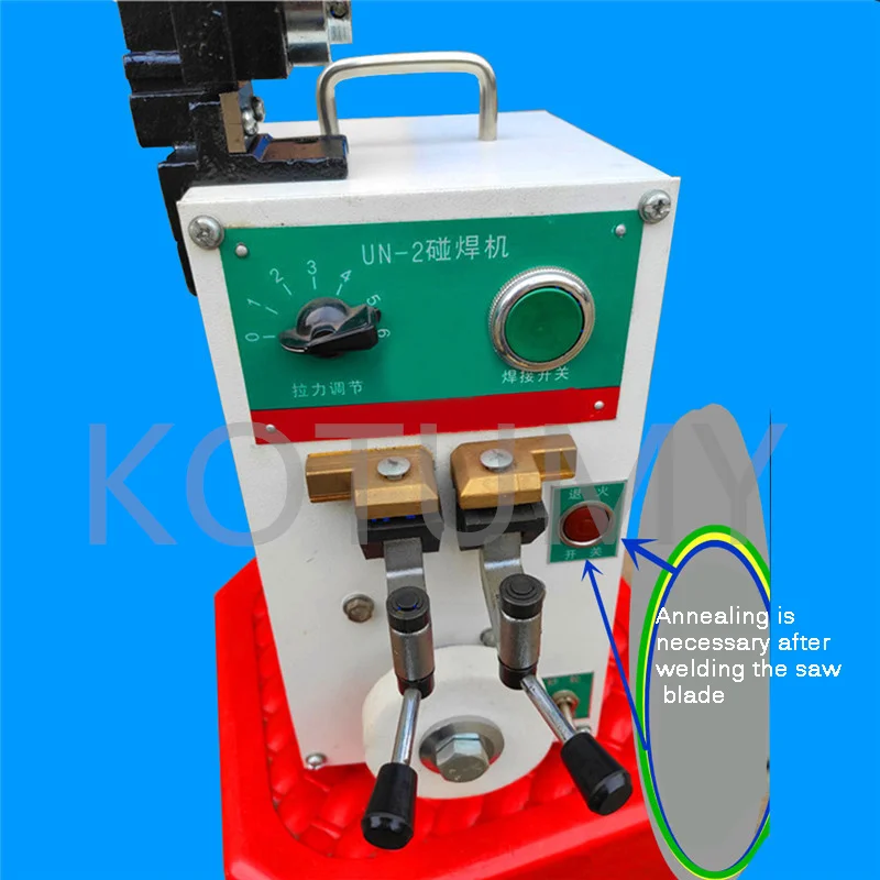 UN-2 Electric Butt Welder Small Portable Saw Blade Butt Welding Machine Band Saw Blade Special Welding Machine For Woodworking 6