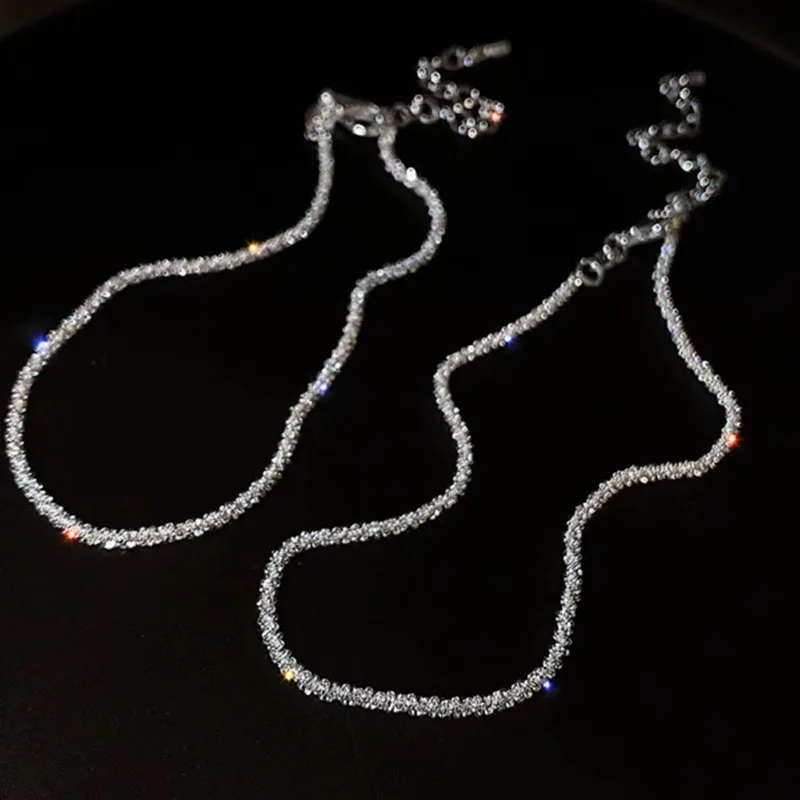 Silver Anklets 925 Sterling Fashion Simple Temperament For Women
