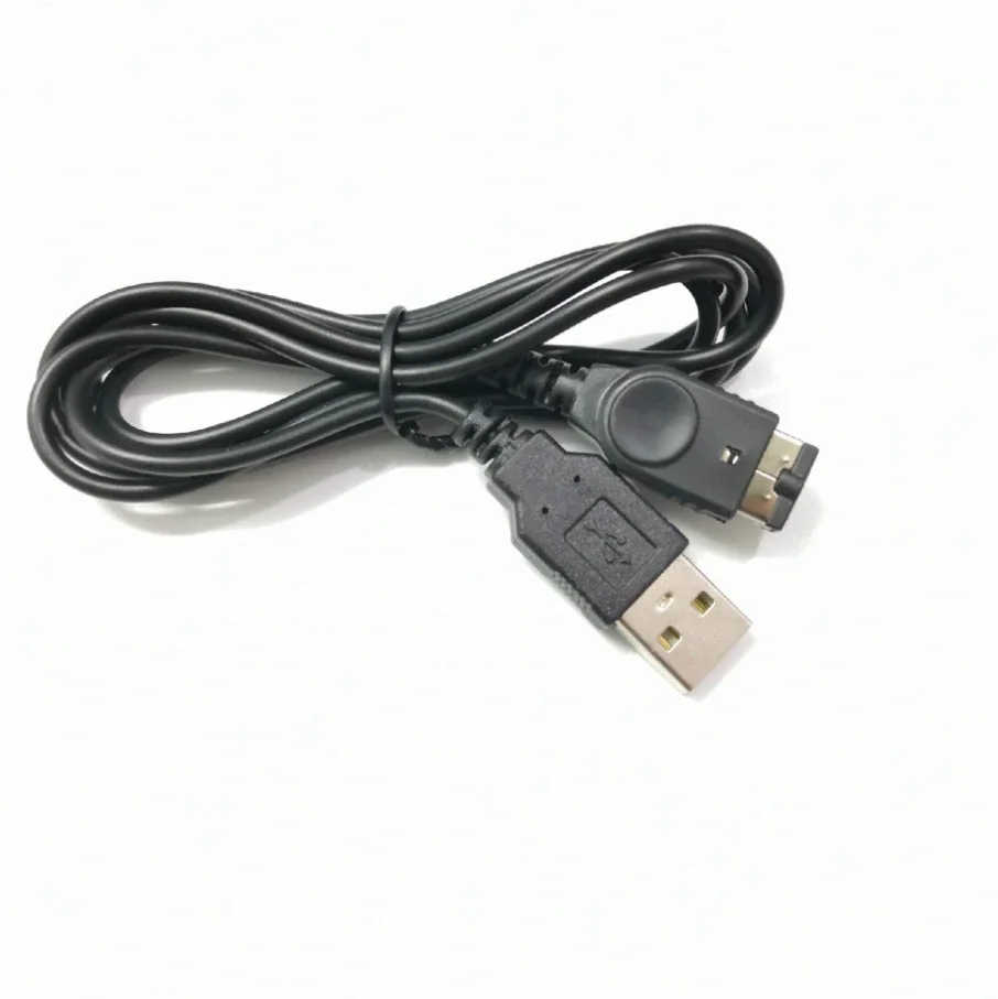 

100pcs 120CM Black USB Charging Advance Line Cord Charger Cable for Nintendo DS GBA SP Gameboy Advance SP