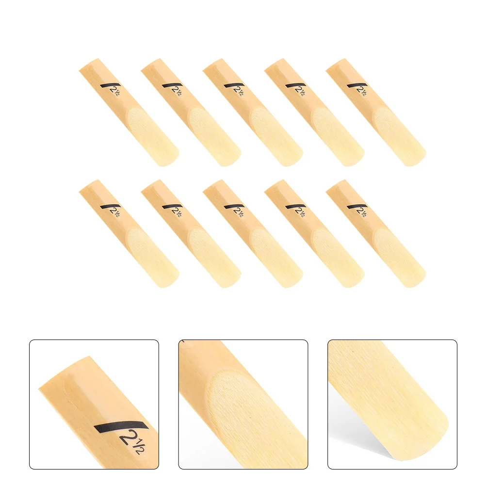 

10pcs Eb Replacing Reeds Replacing Accessories Alto Saxophone Replacements