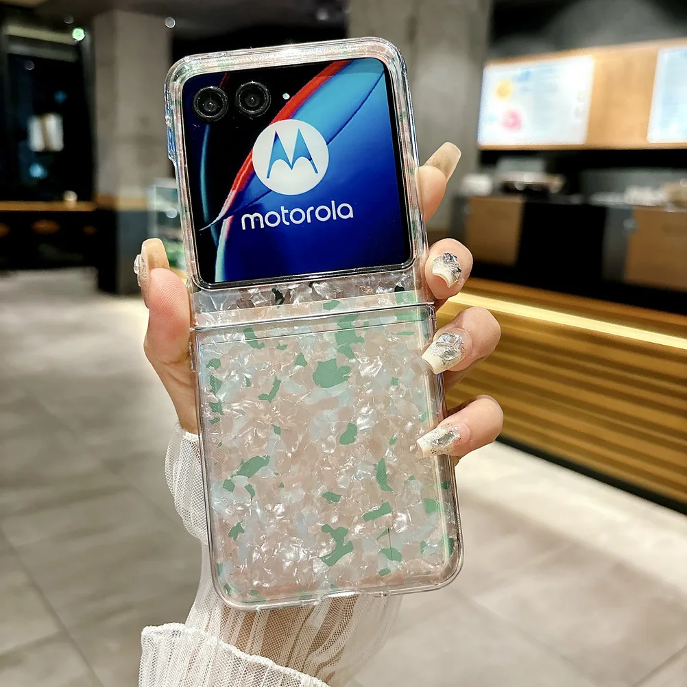 Translucent Shiny Shell Phone Case with Camera Protection