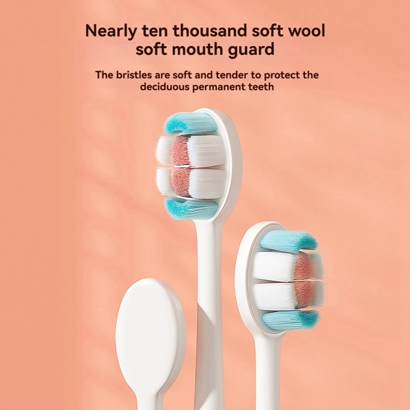 ABMR-Children's Toothbrush,2-12Year-Old Soft-Haired Pupils,Tooth Changing Period,Brushing Deciduous Teeth 4