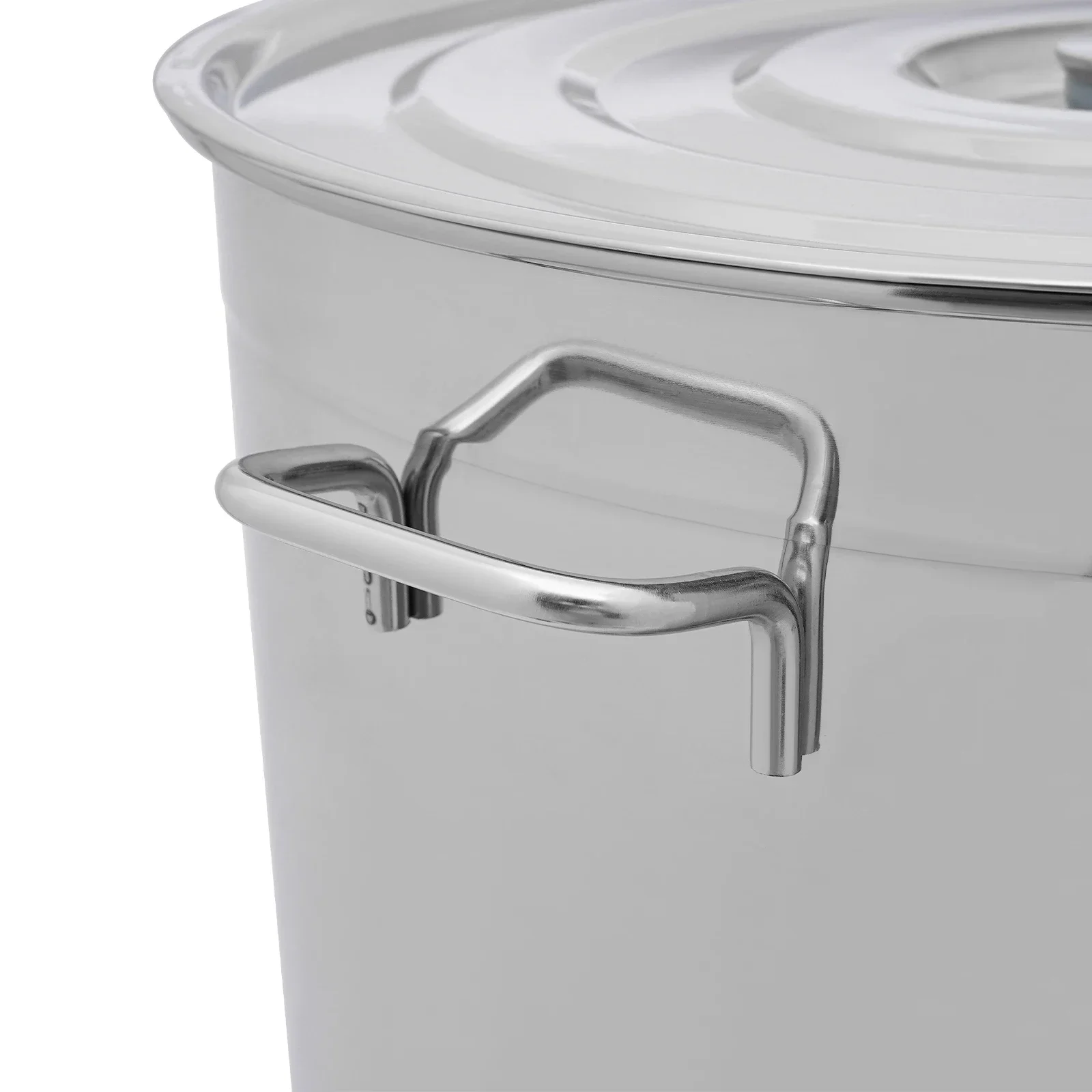50cm Gastronomie-Kochtopf Suppentopf W | Topf mit Deckel und Korb aus Edelstahl für Restaurants – Detail 9