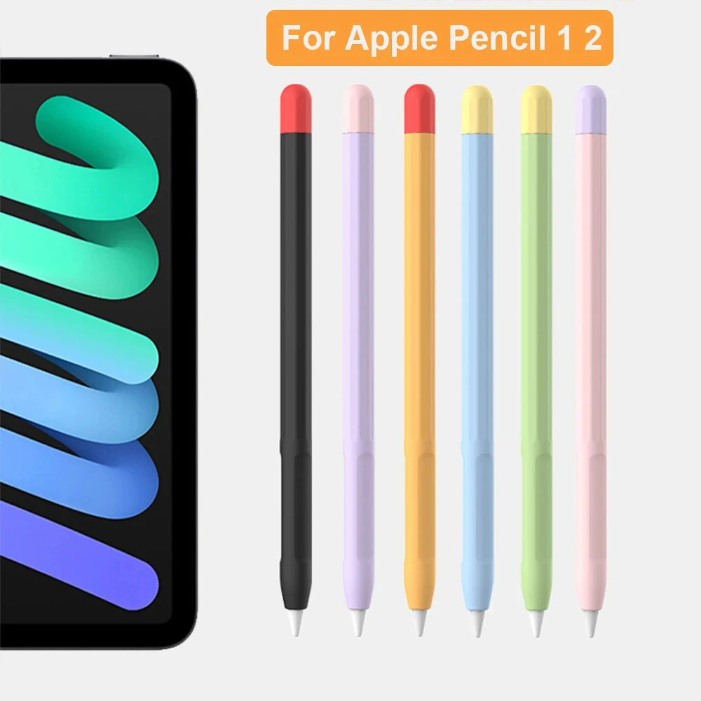 

For Apple Pencil Pro 2 1 Gen Stylus Pen Case Soft Silicone Ultra Thin Protective Cover for iPad Pencil 1st 2nd Generation Sleeve