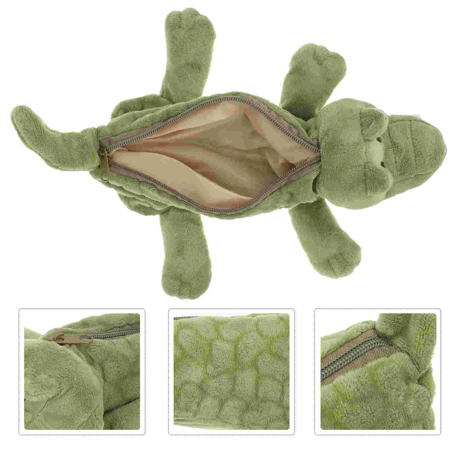 

Zipper Pen Case School Supplies Plush Pen Pouch Large Capacity Pencil Bag Creative Pencil Bag Pencil Case for Children Home Kids