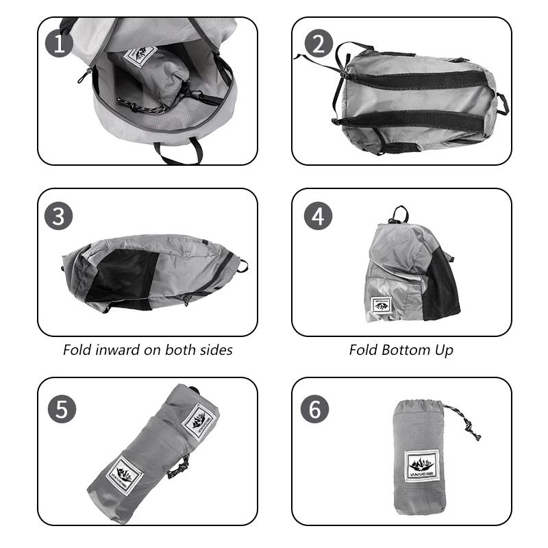 20L Portable Foldable Backpack 4