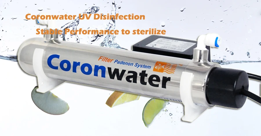 Description Picture 2 of itemCoronwater 1GPM SSE-5287 Ultraviolet Water Filter for Household Water Purification System