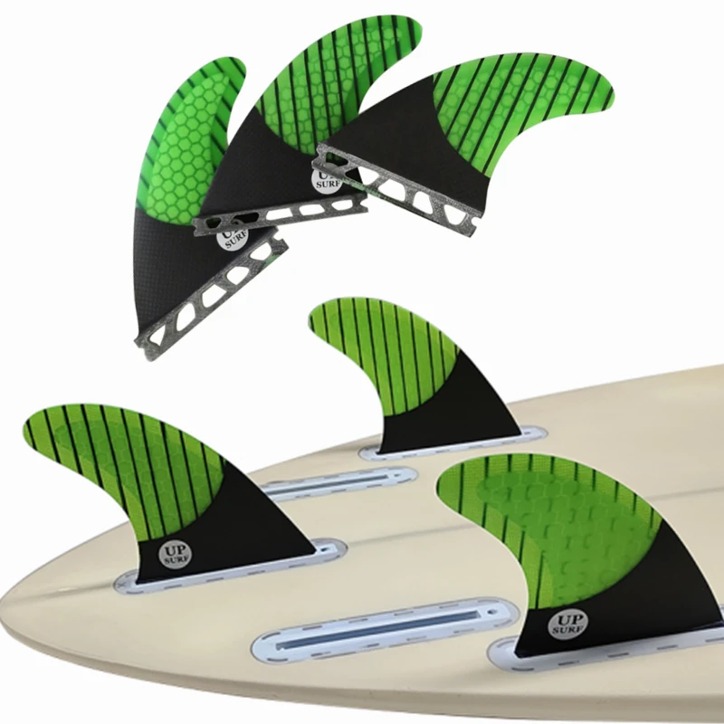 L Tri Fins UPSURF FUTURE Surfboard Fins Carbon Fiberglass Honeycomb Core Thruster Surf Fins Single Tabs Surfing Fins G7 Quilhas surfboard fins 3pcs g5 quillas surf upsurf future fins thruster fiberglass honeycomb single tabs surf fins quilhas de surf