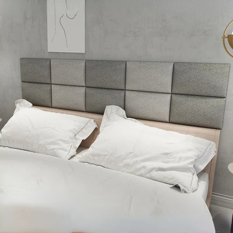 Bed Headboard Sticker Hotel Room Decor Aesthetic Anti-collision Head Board Bedroom Tatami Front Panels Self-adhesive Cabecero