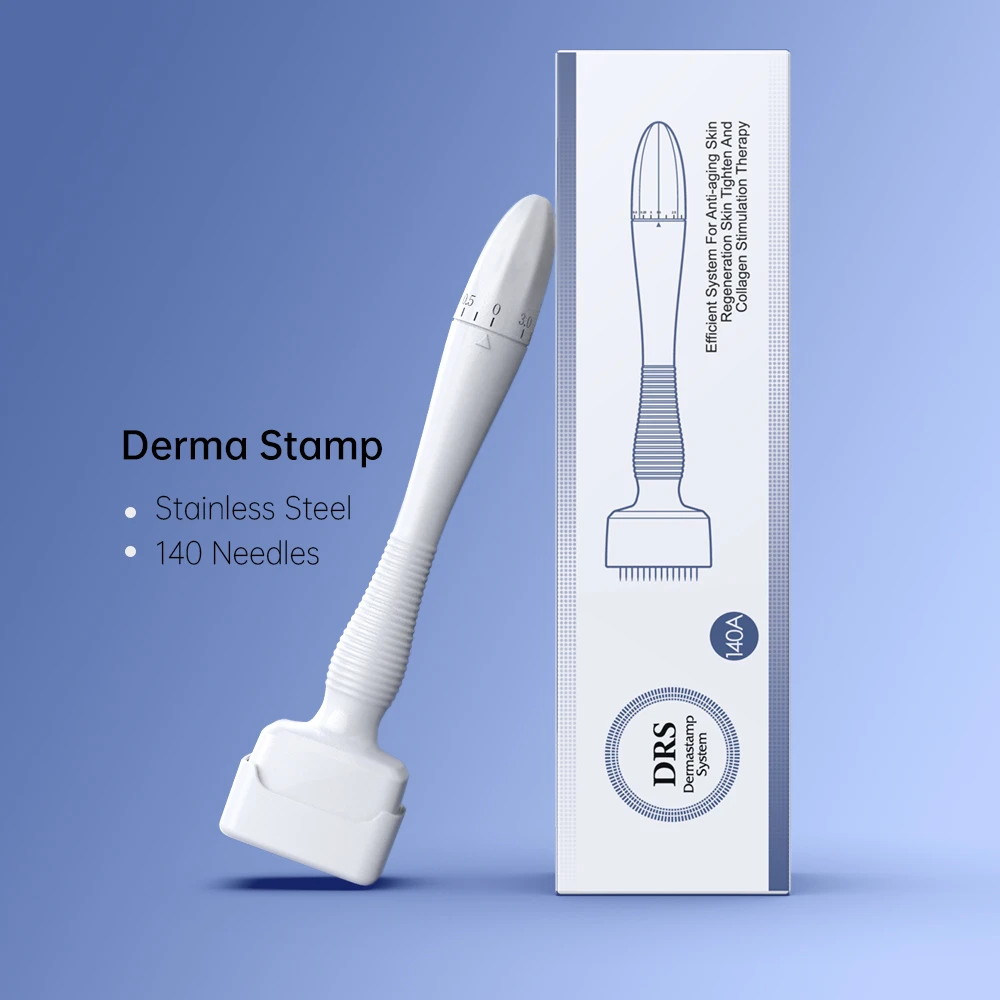 Derma Stamp DRS 140A Dermapen Facial Massager Adjustable Needle Length