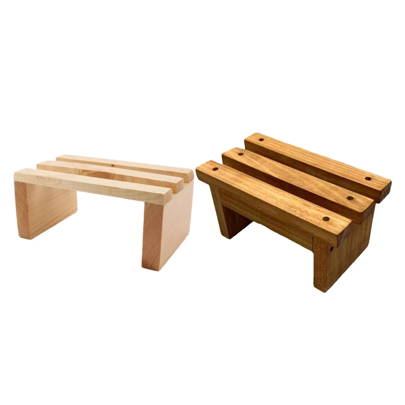 Bath Bucket Wooden Stool Sofa Bench Couch Foot Rest Shower Chair Bench for Sweat Steam Room bath shower stool