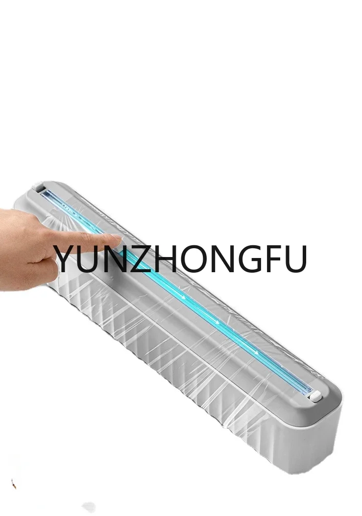 

Kitchen disposable plastic wrap with cutter magnetic refrigerator household food-grade film-cutting tin foil