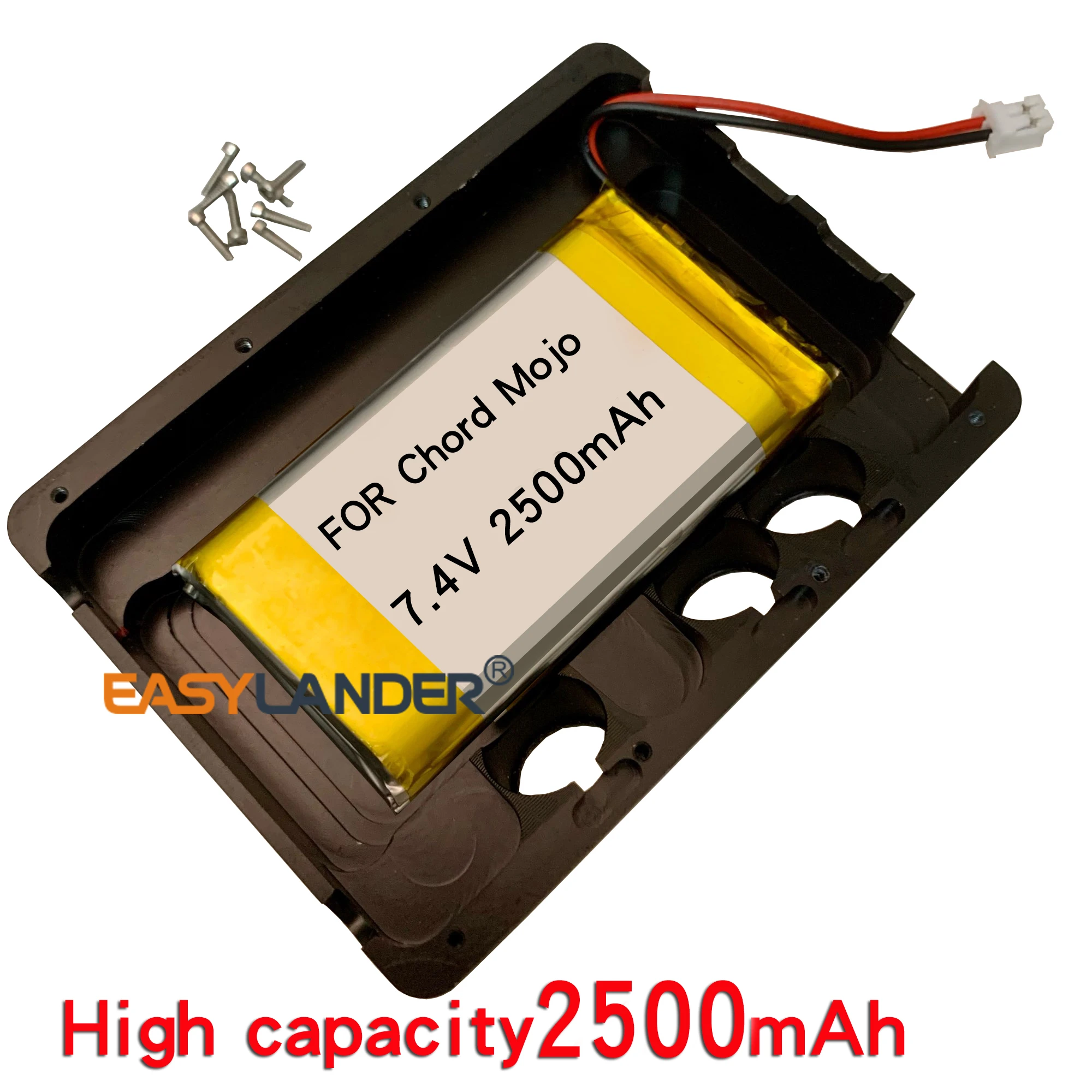 2500mAh High Capacity 7.4v Rechargeable Battery For Chord MOJO Accumulator  AKKU External Decoder [Sound card]