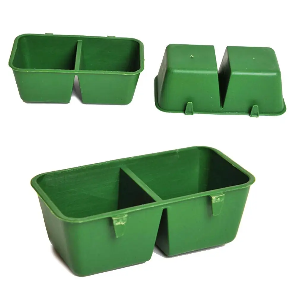 Title 9, 2In1 Bird Food Water Bowl Parrot Dual Feeding C...