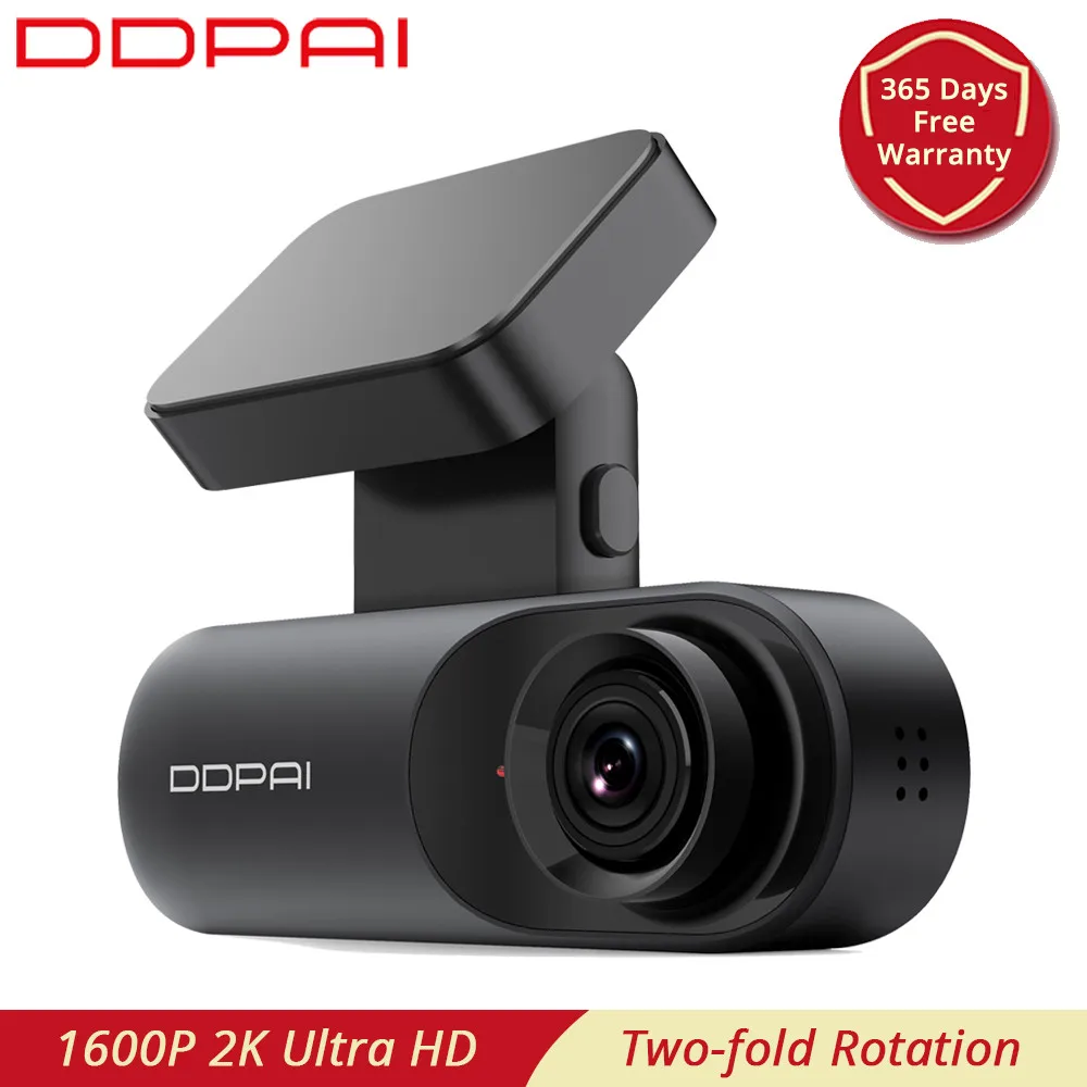 DDPAI Mola N3 Dash Cam 1600P 2K Ultra HD GPS Vehicle Drive Auto Video DVR Wifi Smart Connect Car Camera Recorder 24H Parking