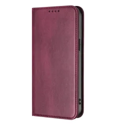 Magnetic Leather Flip Wallet Case - Premium Back Cover - Galaxy A25E (YB0890)