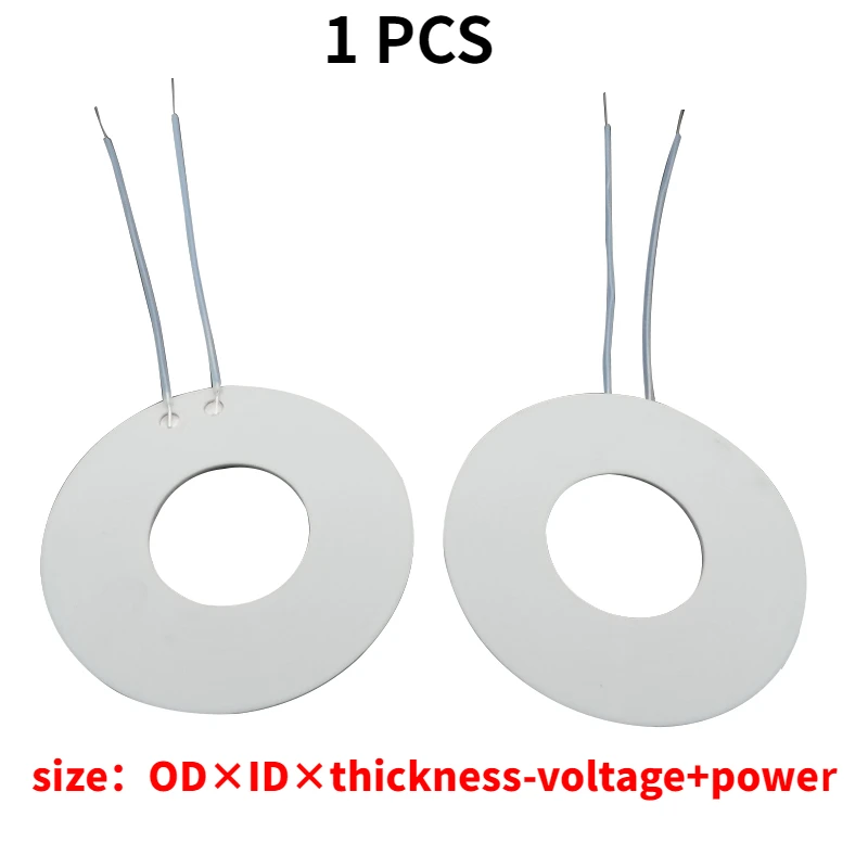 1PCToroidalceramicheatingsheetOD48mmringheatingplateID1520