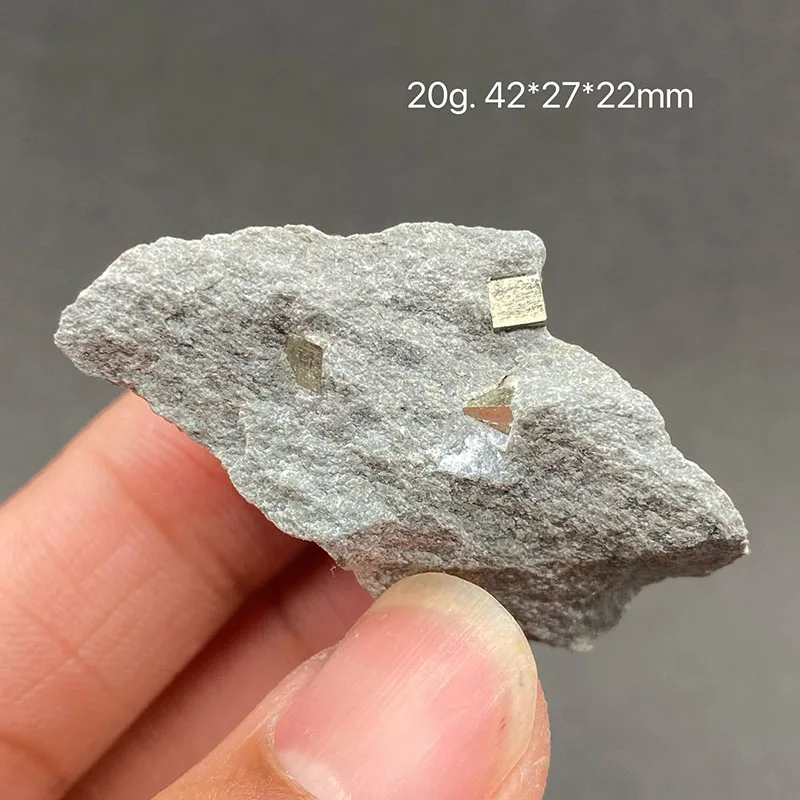 100% Rare Natural Pyrite Mineral Specimens Stones and Crystals Healing Crystal from Spain